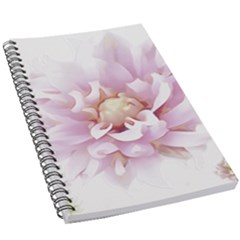 Abstract Transparent Image Flower 5 5  X 8 5  Notebook