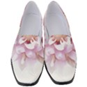 Abstract Transparent Image Flower Women s Classic Loafer Heels View1