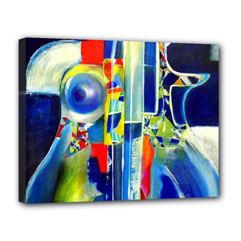 Twilight Bass No  2 Canvas 14  X 11  (stretched)