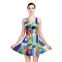 Twilight Bass No  2 Reversible Skater Dress by Azure