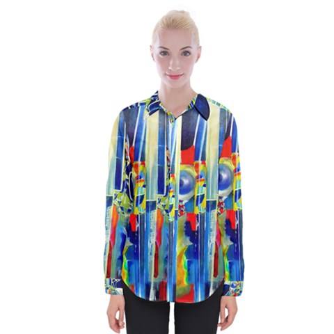 Twilight Bass No  2 Womens Long Sleeve Shirt by Azure