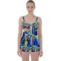 Twilight Bass No. 2 Tie Front Two Piece Tankini View1