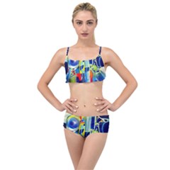 Twilight Bass No  2 Layered Top Bikini Set by Azure