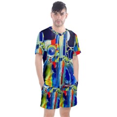 Twilight Bass No  2 Men s Mesh Tee And Shorts Set