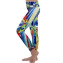 Twilight Bass No. 2 Kids  Lightweight Velour Classic Yoga Leggings View2