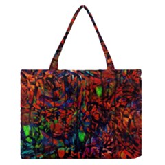 Dance  Of The  Forest 1 Zipper Medium Tote Bag