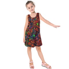 Dance  Of The  Forest 1 Kids  Sleeveless Dress