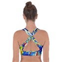 Twilight Bass No 2 F Cross Back Sports Bra View2