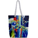 Twilight Bass No 2 F Full Print Rope Handle Tote (Small) View2