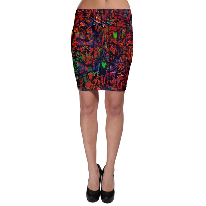 Dance  Of The  Forest 1 Bodycon Skirt