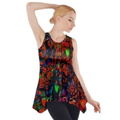 Dance  Of The  Forest 1 Side Drop Tank Tunic