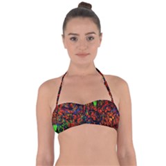 Dance  Of The  Forest 1 Halter Bandeau Bikini Top by Azure