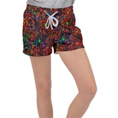 Dance  Of The  Forest 1 Women s Velour Lounge Shorts by Azure