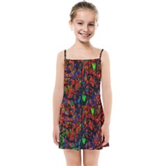 Dance  Of The  Forest 1 Kids  Summer Sun Dress