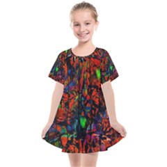 Dance  Of The  Forest 1 Kids  Smock Dress