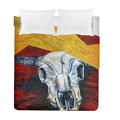 Skull 2 Duvet Cover Double Side (full/ Double Size)