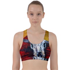 Skull 2 Back Weave Sports Bra