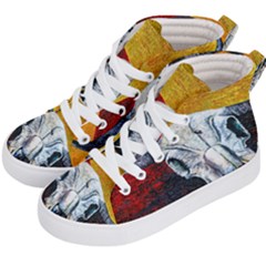 Skull 2 Kids  Hi-top Skate Sneakers