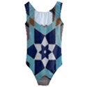 Cornflower Blues Kids  Cut-Out Back One Piece Swimsuit View1