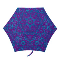 The Eyes Of Freedom In Polka Dot Mini Folding Umbrellas by pepitasart