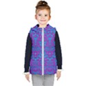 The Eyes Of Freedom In Polka Dot Kids  Hooded Puffer Vest View1