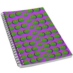 The Happy Eyes Of Freedom In Polka Dot Cartoon Pop Art 5 5  X 8 5  Notebook by pepitasart