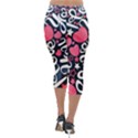 <3 I Love You <3 Lightweight Velour Capri Leggings  View2