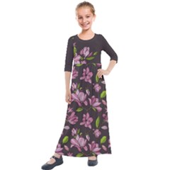  Kids  Quarter Sleeve Maxi Dress