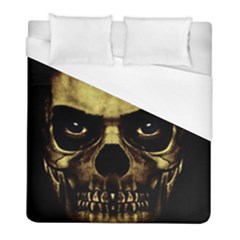 Angry Skull Monster Poster Duvet Cover (full/ Double Size) by dflcprints