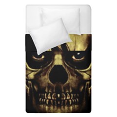 Angry Skull Monster Poster Duvet Cover Double Side (single Size) by dflcprints