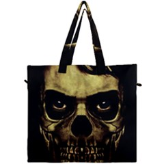 Angry Skull Monster Poster Canvas Travel Bag