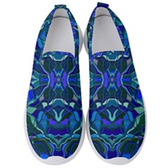 Abstract #8   I   Aqua Blues 6000 Men s Slip On Sneakers