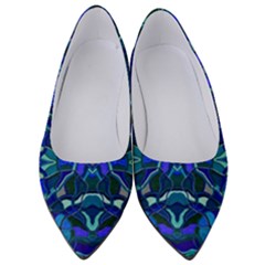 Abstract #8   I   Aqua Blues 6000 Women s Low Heels