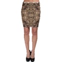 Abstract #8   I   Antiqued 6000 Bodycon Skirt View1