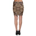 Abstract #8   I   Antiqued 6000 Bodycon Skirt View2