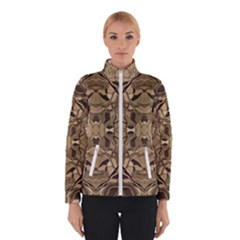 Abstract #8   I   Antiqued 6000 Winter Jacket by KesaliSkyeArt