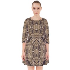 Abstract #8   I   Antiqued 6000 Smock Dress by KesaliSkyeArt