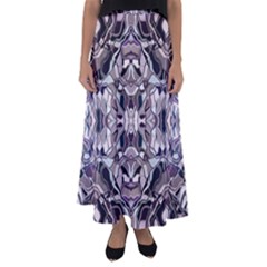 Abstract #8   I   Aquatic 6000 Flared Maxi Skirt by KesaliSkyeArt