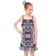 Abstract #8   I   Aquatic 6000 Kids  Overall Dress