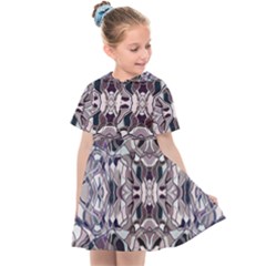 Abstract #8   I   Aquatic 6000 Kids  Sailor Dress by KesaliSkyeArt