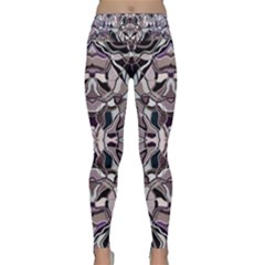 Abstract #8   I   Aquatic 6000 Lightweight Velour Classic Yoga Leggings by KesaliSkyeArt