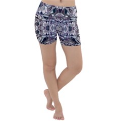 Abstract #8   I   Aquatic 6000 Lightweight Velour Yoga Shorts