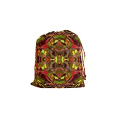 Abstract #8   I   Autumn 6000 Drawstring Pouch (small)