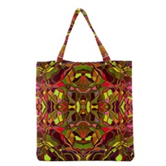 Abstract #8   I   Autumn 6000 Grocery Tote Bag