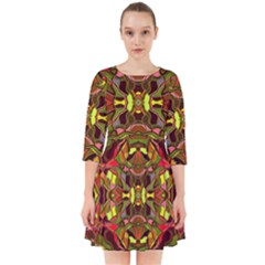 Abstract #8   I   Autumn 6000 Smock Dress by KesaliSkyeArt