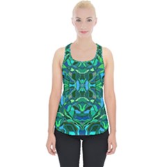 Abstract #8   I   Blues & Greens 6000 Piece Up Tank Top by KesaliSkyeArt