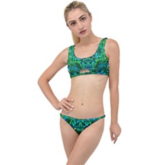 Abstract #8   I   Blues & Greens 6000 The Little Details Bikini Set