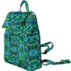 Abstract #8   I   Blues & Greens 6000 Buckle Everyday Backpack