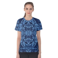 Abstract #8   I   Blues 6000 Women s Cotton Tee