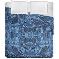 Abstract #8   I   Blues 6000 Duvet Cover Double Side (california King Size) by KesaliSkyeArt